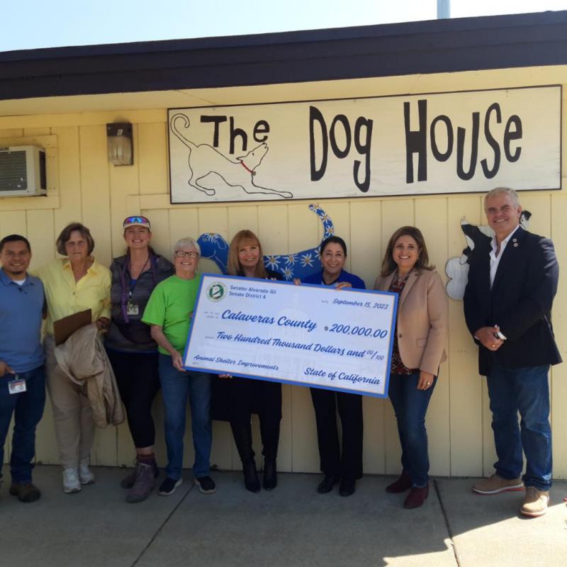 A Senator Marie Alvarado-Gil has successfully secured an additional $1.3 million in funding for Senate District 4 during the second round of review for the California State Budget. This funding includes $200,000 for the Calaveras County Animal Services agency to enhance their facilities. This one-time funding will enable the shelter to keep up with their demands by making necessary upgrades.